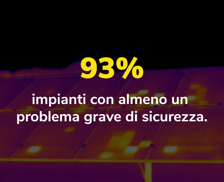 problema di sicurezza pannelli fotovoltaici